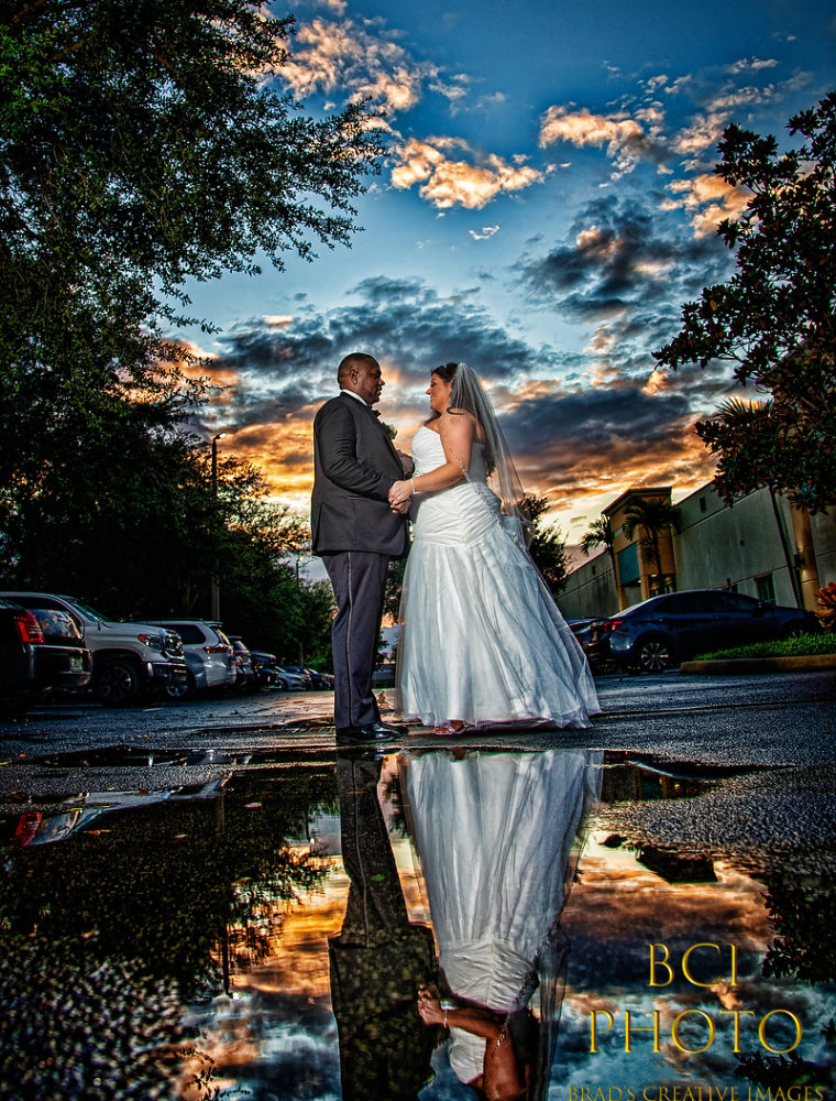 Rainy Day Wedding at the Regal Event Hall