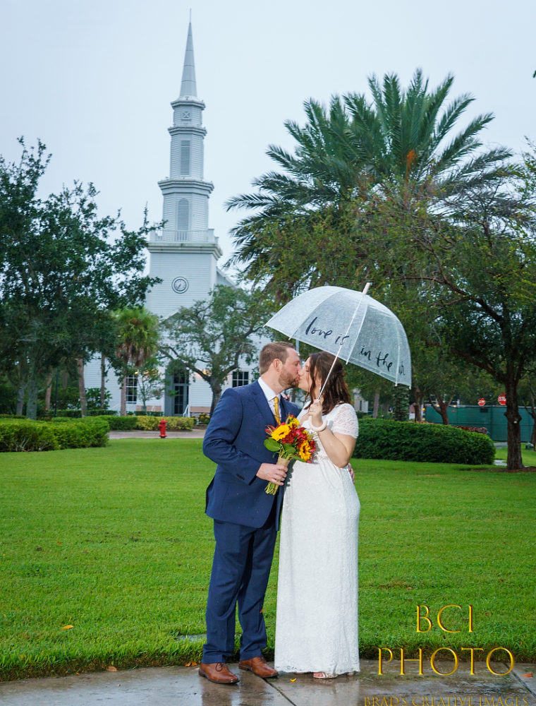 3rd Wedding of Rainy Weekend Shines at Tradition Town Hall Gazebo